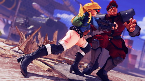 ryuhoshi1977:Cammy’s battle costume in battle against M.Bison