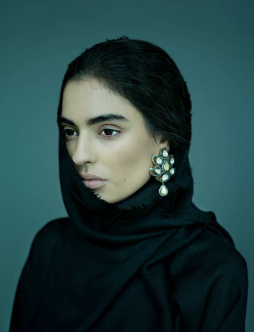 ghamzadi:Kahina Mounier for the Nov-Dec 2015 issue of ADORN magazine