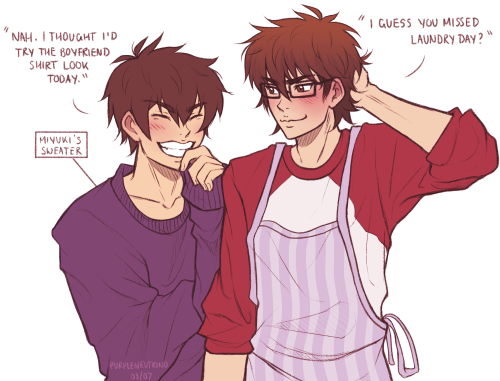 for @asticou! happy birthday!!my part in a misawa fake dating collab by @winterwaltz6 and I! read as