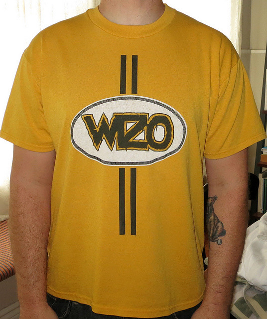 Minor Thread — Day: 863 Shirt: Wizo - Uuaarrgh! Color: Mustard