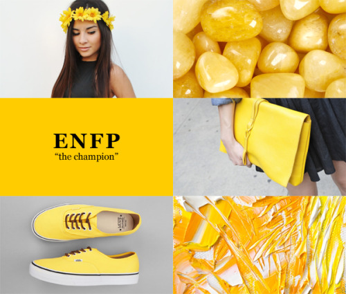 mrpheus:MBTI AESTHETIC: ENFP (11/16)ENFPs are expressive communicators, using their wit, humor, and 