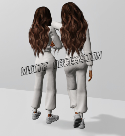 WHITE OBSESSION (early acces on patreon) ▪ Contains 4 orginal meshes:                               