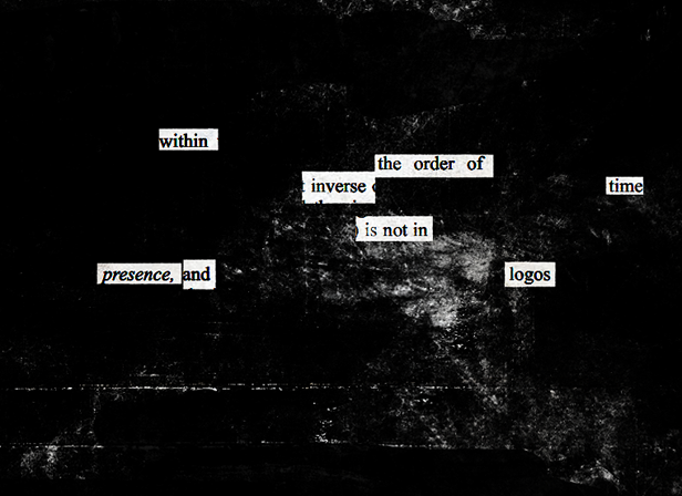 lunarviolet:  black-out derrida 1.p. 19, Of Grammatology  