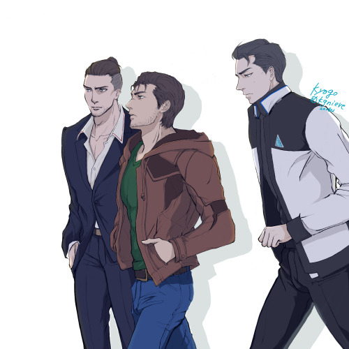 Elijah Kamski • Gavin Reed • RK900 on Tumblr