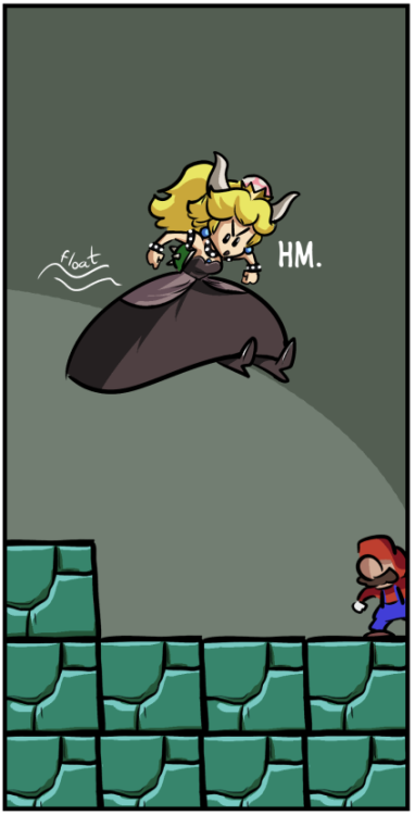 nintendoindirect: iancsamson: So long, Bowser. Only real Mario Bros. Fans will get this ^^