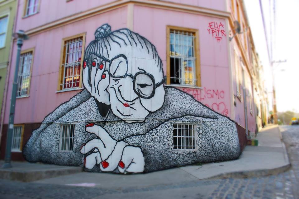 littlelimpstiff14u2: The Wonderful Aerial/rooftop Street Art of Ella and Pitr ( aka