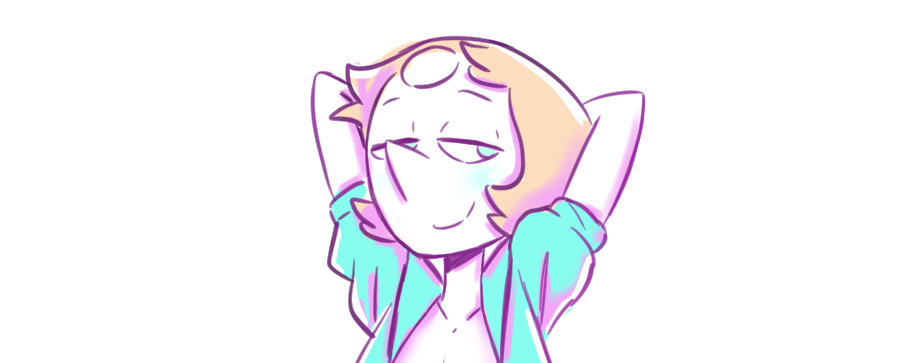 Pearl wearing *just* the jacket ;)Full pic on twitter, NG, and cubedcoconut.com!