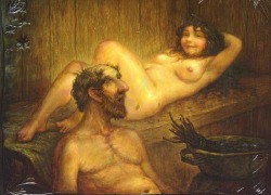 soul-into-paintings:    In Russia, the girls before the wedding was deprived of virginity magicians   