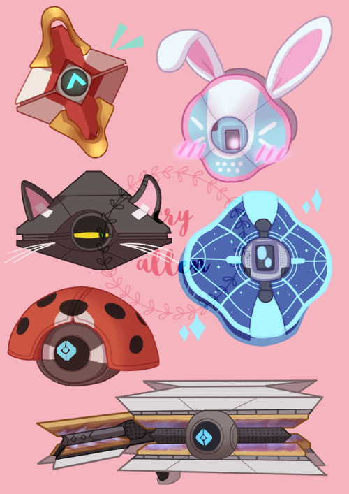cryallen: Some cute Ghosts that I’ll turn into stickers~ I’ll be adding more soon&h