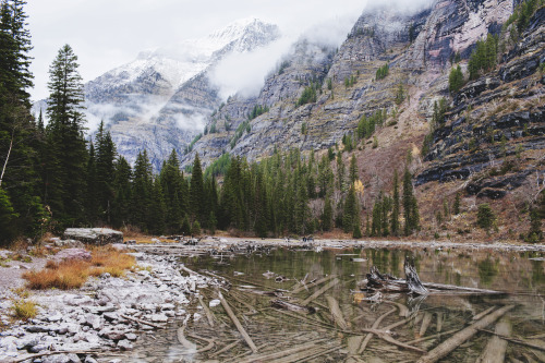 alexstrohl:  On the back roads of Glacier National Park, MontanaWith Andrea 