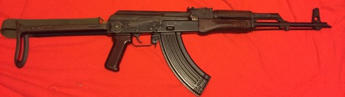 carolina-viking: My 1973 Polish underfolder weld build. Beautiful Blasphemy @kalashnikovs-and-lace