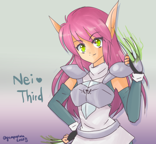 Reworked that pic of Nei-third from earlier, from the short lived SPEC comic series called &ldquo;Th