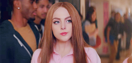 carringtonfallon:liz gillies as cady haron in the thank u, next mv