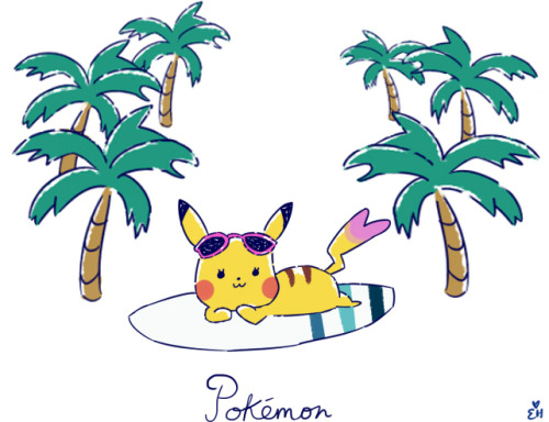 Second ITS’ DEMO drawing..promptly started before 2am lol Their pikachu is the cutest! 