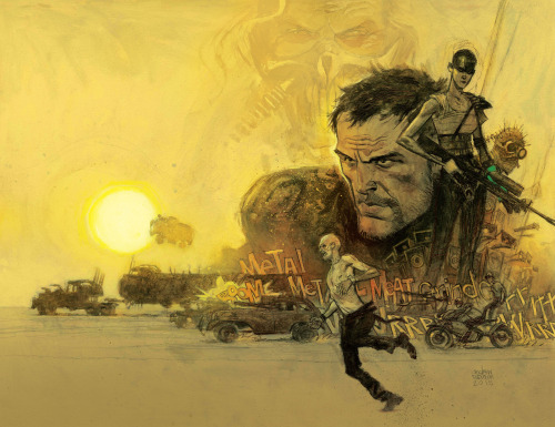 remdeikun: some of my favourite pieces from the mad max: fury road INSPIRED ARTISTS book!