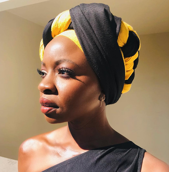 accras:Danai Gurira - Headwrap by Vernon Francois