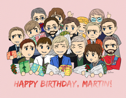 eathron:Happy birthday, Martin<3