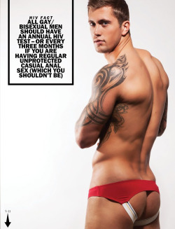 thecelebarchive:  DAILY MALE - Dan Osborne Gets