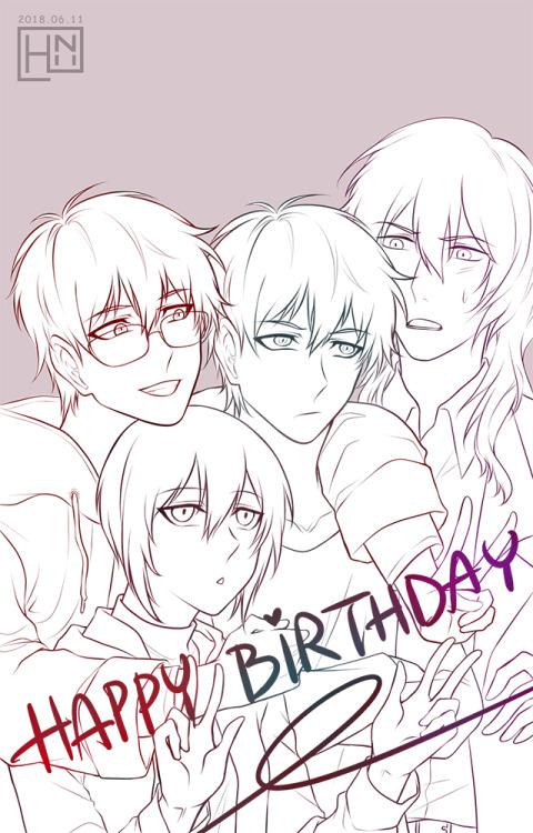 !! HAPPY BIRTHDAY SAEYOUNG AND SAERAN !!!! Happy Birthday to me also !!...Sorry guys, I’m not active