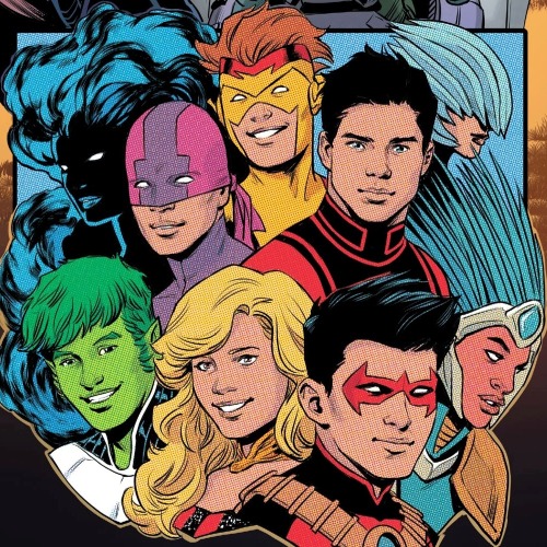 rockin-robinz:Titans Together! Travis Moore has recently made an illustrated history of the Teen Tit