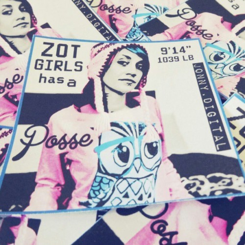 ZG has a Posse #obey #jonnydigital #streetart #suicidegirls #love #girlswithtattoos #tattoo #inkedgi