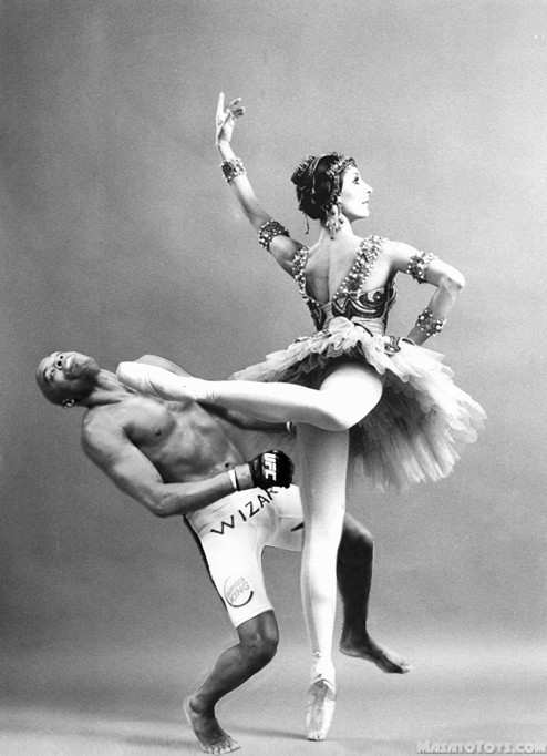 mma-gifs:  When Ballerinas Meet UFC Fighters (x)  Classic