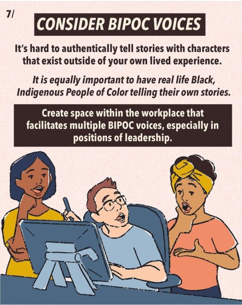 tolstoyevskywrites: Important ideas to consider when creating characters who are black and indigenou