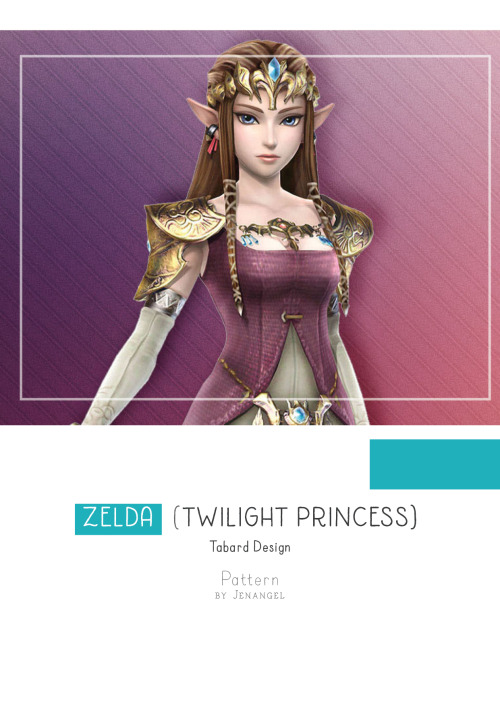 Zelda (Twilight Princess) Tabard Design in high qualityFree pattern Made in Adobe IllustratorI hope 