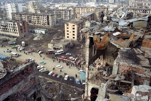 enrique262: Grozny, First Chechen War. 