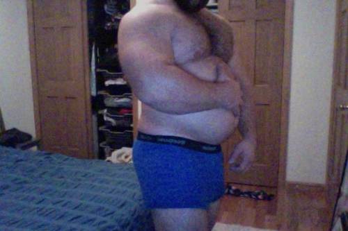 roidedandropig:  fuckyeahbearbellies:  sexy-men-with-bellies-or-not:  He is SEXAAAAYYY!!! Love his transformation <3!  stop being so fucking perfect!   Awesome Growth.  HOTTT