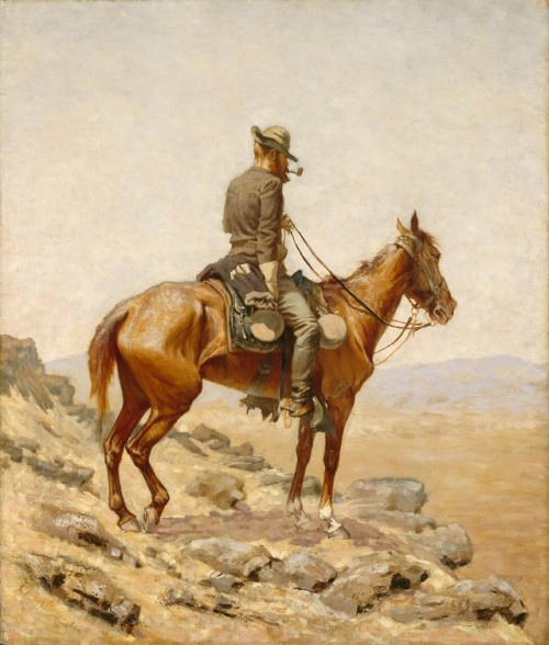 The Lookout, Frederic Remington, 1887