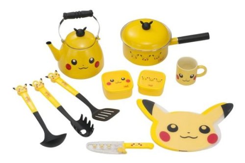 retrogamingblog: Pikachu Kitchen Set from the Pokemon Center