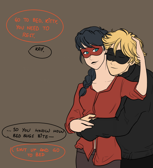 art-the-f-up: i have random married ladynoir doodles to offer i am melting