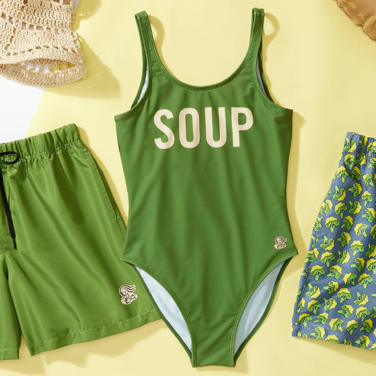 Soup Onsie, green