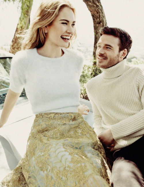 vvoodleys:   Did you steal anything from the Cinderella set? Lily James: No. But I wish I’d st