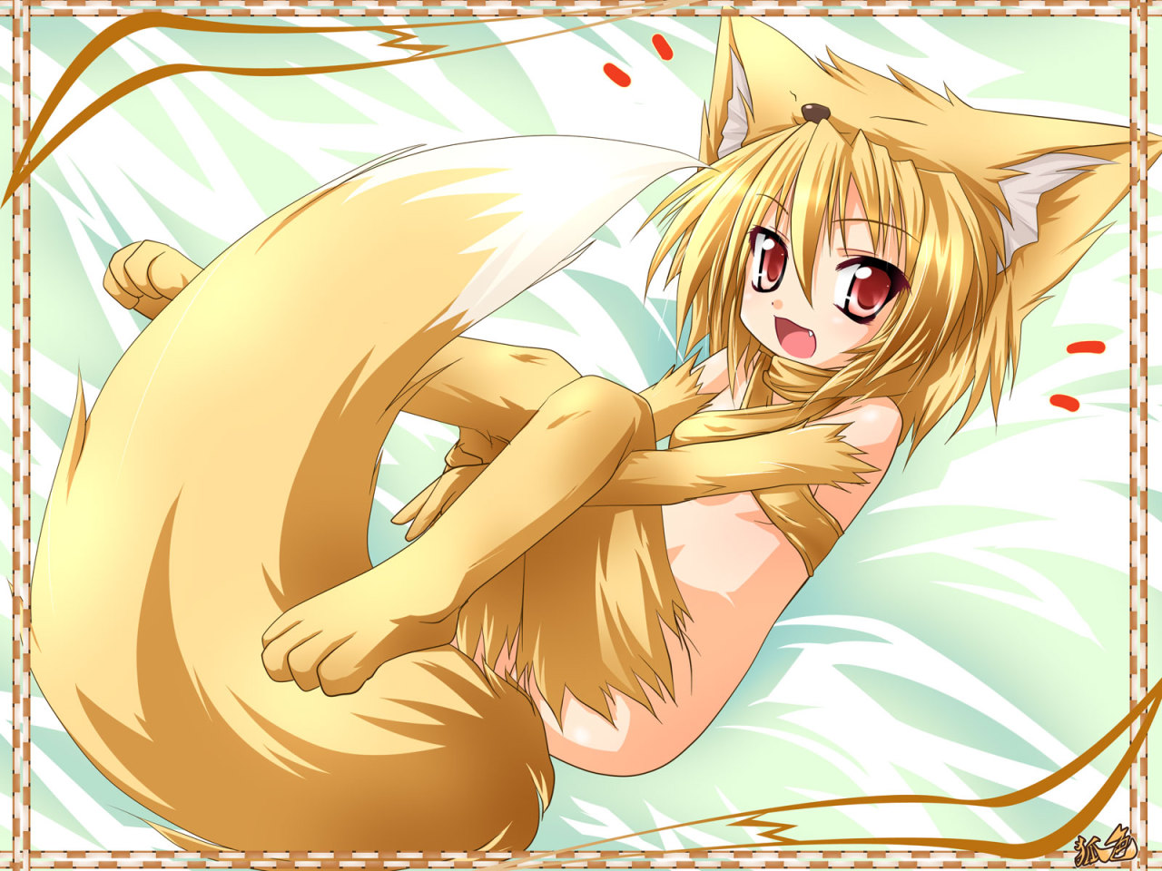 cute-ecchi:  Per request by Anon for “fox type ladies”.If you also have a request,