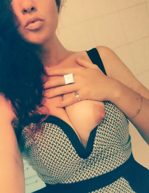 lcwckink7:  Braless Tuesday.  Opps… one of the potential hazards of Braless Tuesday.