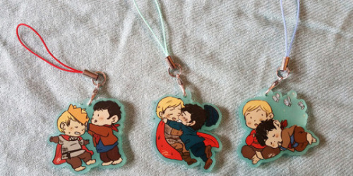 Merthur 1.5″ one-sided acryllic charms available at my store! $8 each or $22 for the set! &gt;&gt; h