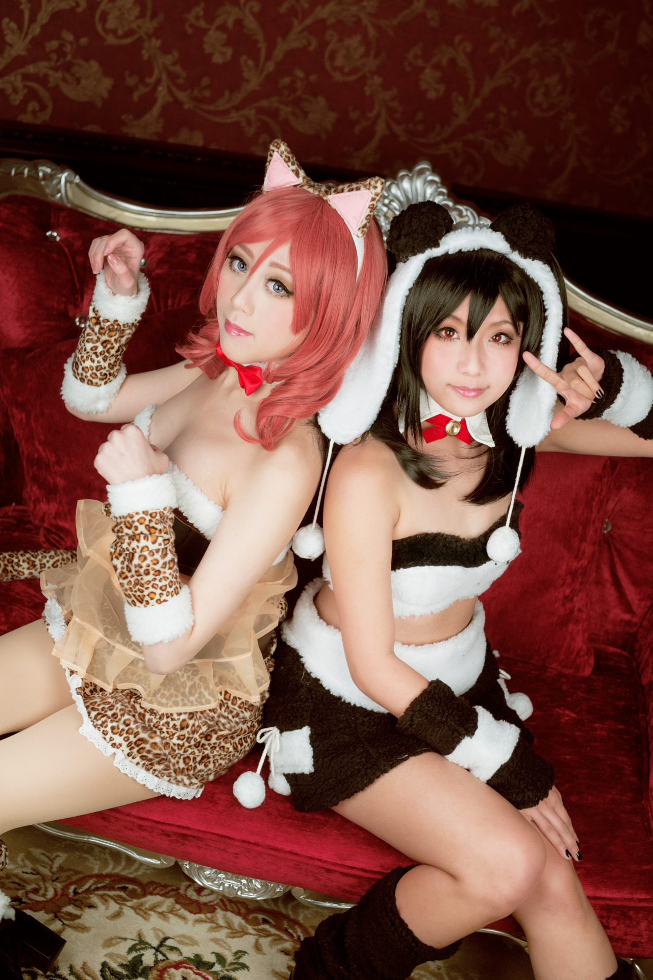 cosplay-soul:  Maki Nishikino &amp; Niko Yazawa | Love Live! School Idol Project