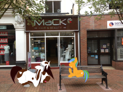 rainboompony:  ask-djose:  Mack:        Dear Celestia…I cant BELIEVE I let him do this… Rainboom:   Hehe s-s-sorry Macky hehehe ((Had to do this, I saw the place, took the photo and had to do it, sorry sorry sorry XD))  ..l-lets go in! w-what