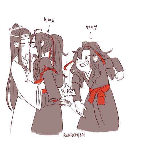 renren1301: broke: sacrificing your soul to the yiling patriarch to get revenge on your family wok