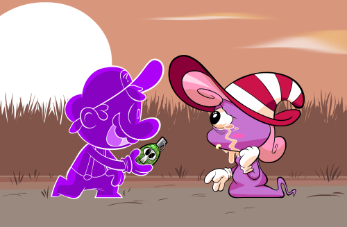 hotdiggedydemon:Purple Mario returns Vivian’s magical fabergé egg