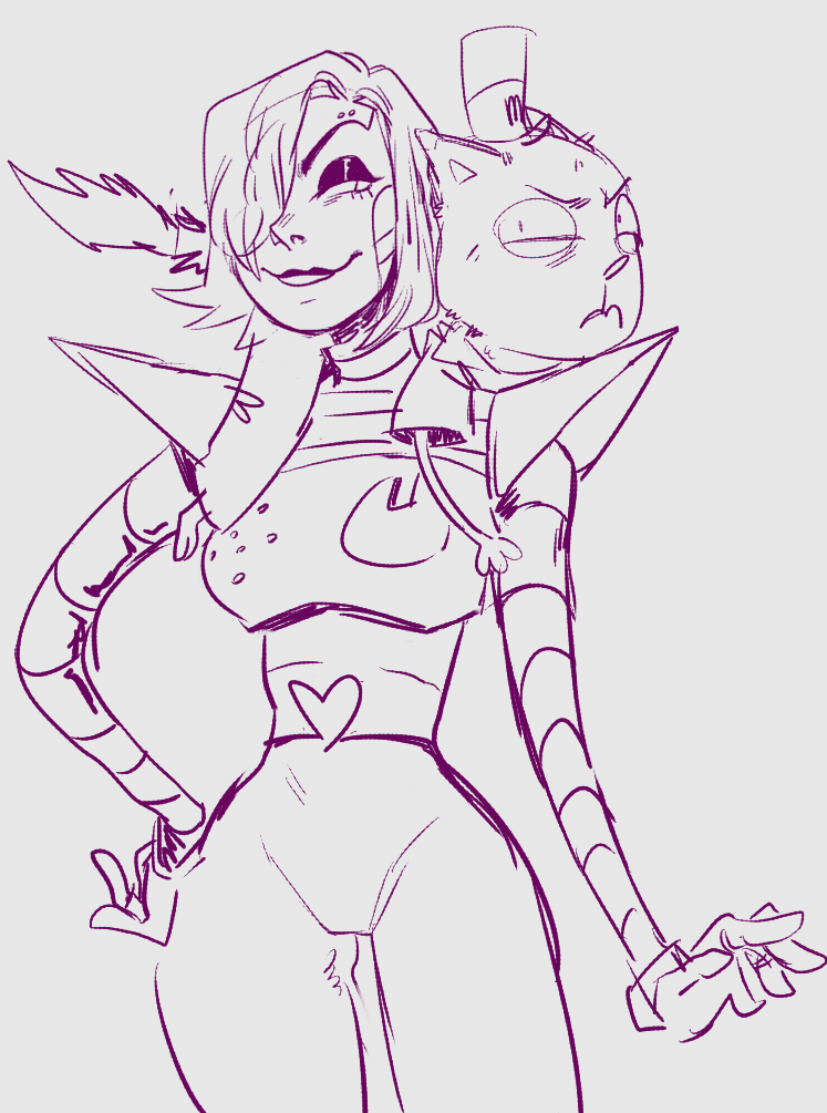 milesupshur:  doodling b4 class 