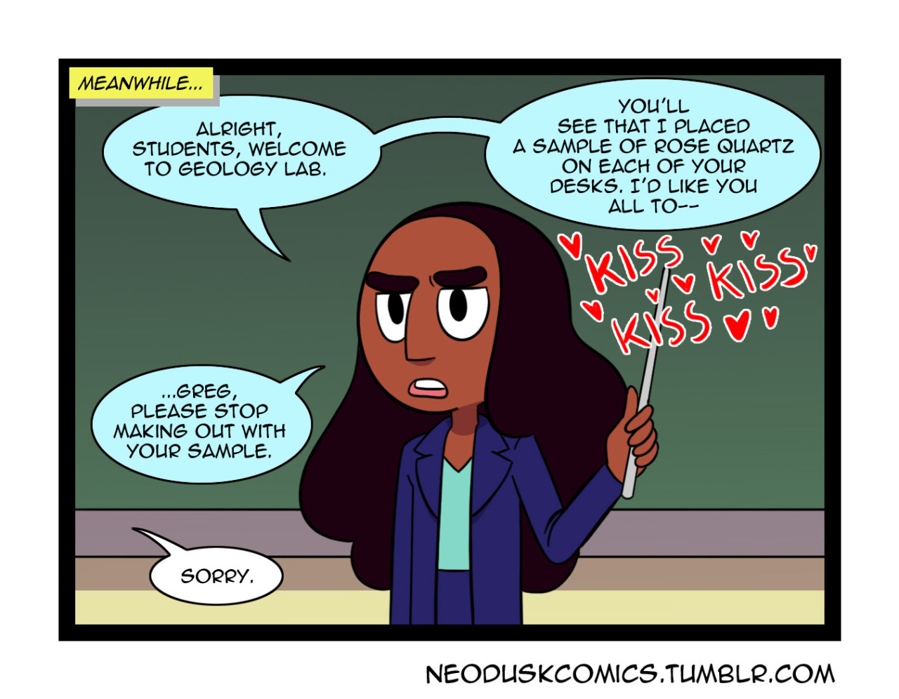 askbeachcitygems:  neoduskcomics:  Steven Universe: Steven UniversityThis is a parody