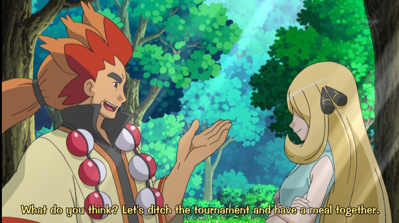 protector-of-kalos:  Good thing Cynthia is from Sinnoh because she is cold