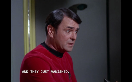 fuckyeahstartrektos: jadziasmovingcastle: #scotty is so done with your shit mr spock Scotty is getti