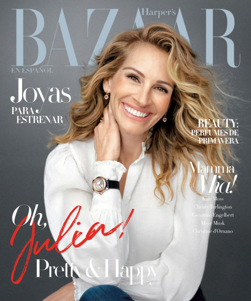 Julia Roberts For Harper's Bazaar Mexico & Latin America Photographed By Shayne Laverdire (2021)