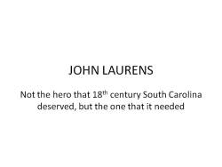 thefederalistfreestyle: john-laurens:   And