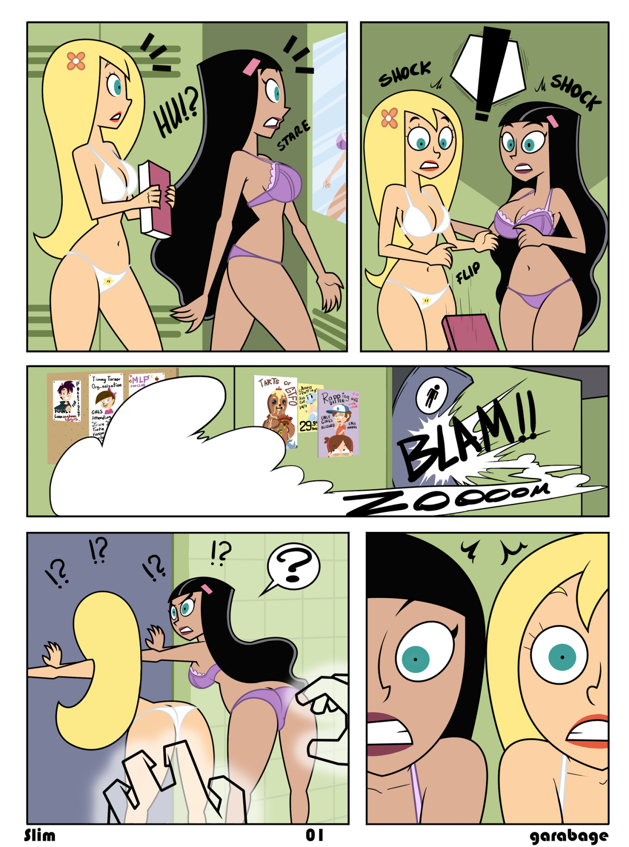 The Advantages of Being a Ghost follow-up comic Pg. 1-2  COMMISSIONED ARTWORK and