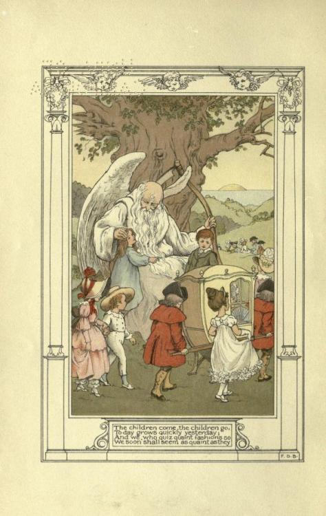 Illustration from “Old Fashioned Tales”, selected by E. V. Lucas, with illustrations by 